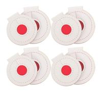 Ipetboom 8 Pièces Cibles de Tir en Microfibre Épaisses à 3 Couches, Faciles à Ranger Suspendre, pour L'entraînement en Extérieur Pratique de Précision