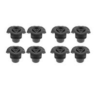 Ipetboom 8 Pièces Hiking Pole Rubber Tips Anti-slip Replacement End Caps For Walking Sticks Crutches Non-skid Covers Outdoor Trekking Accessories