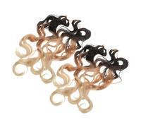 Ipetboom 8 Pièces Perruques Fausse Locks Au Crochet Pointes Bouclées Tresses Africaines Fibre Synthétique pour Cosplay et Événements Quotidiens