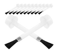 Ipetboom 80 Pinceaux de Rechange pour Vernis à Ongles Gel Mini-Pinceaux 11 MM en Plastique Applicateurs Précis pour Nail Art Manucure Professionnelle et Usage Domestique