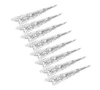 Ipetboom 8pièces Anneaux De Faux De Reine Ancienne Pour Nail Art Accessoires De Costume Élégants Et Chic Pour Festivals Et Cosplay