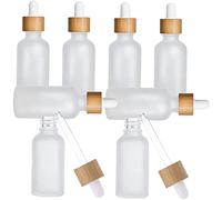 Ipetboom 8pièces Bouteilles Avec Pipette Pour Huiles Essentielles Flacons Étanches Mat Récipients De Voyage Pour Aromathérapie