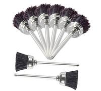 Ipetboom 8Pièces Brosse De Nettoyage Pour Forets à Ongles Set De Accessoires Pour Nail Art Brosse Mini Pour Perceuse à Ongles Outils De Nettoyage