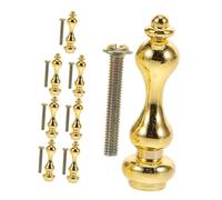 Ipetboom 8pièces Lot de Embouts De Poteau pour Garde-Corps Verre Connecteurs Métalliques pour Armoires Broches De Meubles pour Chariots De Service