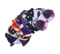 Ipetboom 8pièces Lot De Masques Pour Yeux Amusants Avec Motifs Chat Et Chien Légers Et Lisses Pour Dormir Réglable Et Confortable Pour Voyage Et Jeu