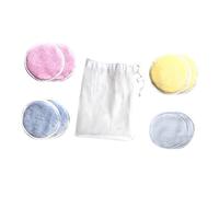 Ipetboom 8pièces Lot de Tampons Démaquillants Lavables Outil de Nettoyage du Visage Lingette Nettoyante pour Visage Réutilisable Jusqu