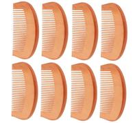 Ipetboom 8pièces Peigne Antistatique à Dents Fines Pour Démêlage Et Coiffage Pratique Pour Types De Cheveux Compact Et Pour Voyage Et Utilisation