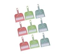 Ipetboom 9 Pièces Mini Pinceau Et Épingle Petit Balai Et Pelle à Poussière Brosse De Nettoyage Portable Pelle à Poussière Et Brosse à Main