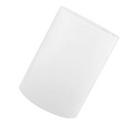 Ipetboom Abat-Jour Acrylique Lait Translucide E27 pour Lampe de Table Cache-Abat-Jour Moderne Compatible Lampe de Bureau et Chevet Diffuseur de Lumière Doux pour Décoration Intérieure