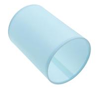 Ipetboom Abat-Jour en Tissu Bleu Mat pour Lampe de Table E27 Forme Cylindrique 14X20 CM Ombre Claire Compatible Lampadaire et Lampe de Chevet Remplacement Décoratif Léger et Stable