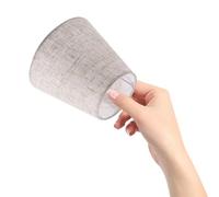 Ipetboom Abat-Jour en Tissu Lin Naturel Housse de Lampe pour Lustre ou Applique Murale Diffuseur de Lumière Décorative pour Chambre et Salon Accessoire D’Éclairage Chaleureux et