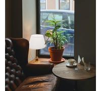 Ipetboom Abat-Jour en Tissu pour Lampe de Bureau et Lampadaire Style Rétro Tambour Compatible Culot E27 Coloris Mesh Beige 1 Pièce pour Chambre et Salon Intérieur