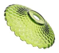 Ipetboom Abat-Jour en Verre Vert Vintage Abat-Jour de Rechange Suspendre et Lampadaire Cache Lampe de Table en Verre Robuste Accessoire Luminaire Rétro Éclairage Décoratif Polyvalent