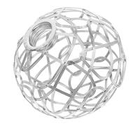 Ipetboom Abat-jour Industriel Métal Cage Décorative Creuse Effet Lumineux Élégant pour Suspension et Plafonnier Facile à Installer Décoration Vintage pour Hôtel et Bar