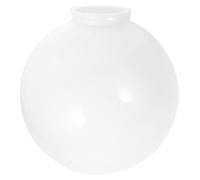 Ipetboom Abat Jour Sphérique Acrylique Laiteux pour Lampe Extérieure Diamètre Design Simple et Décoratif Adapté Salon Chambre et Jardin