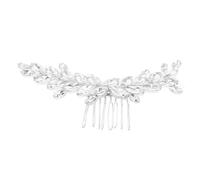 Ipetboom Accessoires De Peigne à Cheveux Broche De Cheveux Accessoires De Cheveux De Mariée Peigne à Cheveux De Mariée Agrafe De Mariée Peigne De Voile De Mariée Perceuse De Marquise Silver