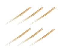 Ipetboom Accessoires pour Cheveux pour Filles Et Femmes 6 Pièces Extensions de Cheveux Synthétiques Mèches 50 Cm Doux Et Lisses Clip-on Volume Cheveux Pièces Couleur Jaune Doré