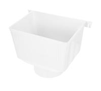 Ipetboom Adaptateur de Descente Pluviale PVC 110 MM Déviateur D’Eau de Toiture Résistant aux Intempéries Collecteur D’Eau de Pluie pour Système de Gouttières Extérieur Raccord Rapide et