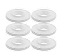 Ipetboom Adaptateur D'étanchéité en Caoutchouc Blanc 6pcs pour Entonnoir et Flacon sous Vide Résistance Chimique et Entretien Facile en Laboratoire