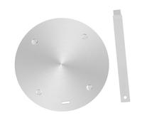 Ipetboom Adaptateur Plaque Induction Inox pour Cuisinière Gaz Diffuseur Chaleur Uniforme Plaque Conduction Pratique avec Poignée Protection Adaptée Aux Cuisson Induction