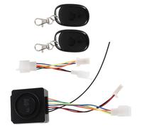 Ipetboom Alarme Antivol pour Vélo et Trottinette Électrique 36-72v Télécommande, Système de Commutation à Relais Résistant aux Intempéries, Dispositif de Sécurité Moto pour Stationnement