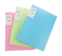 Ipetboom Album photo diamant 3 pièces : classeur portfolio A4 de 30 pages - Livre de présentation pour vos œuvres d’art diamant terminées