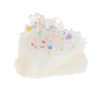 Ipetboom Amas de Cristaux Bruts de Quartz 20-30g, Géode de Quartz Naturel Multicolore Sept Couleurs, Pierres D'équilibrage Reiki pour Purification Énergétique et Relaxation, Spécimen
