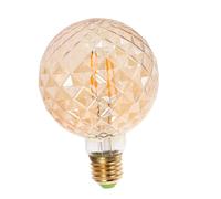 Ipetboom Ampoule LED Vintage Lampe Décorative Ronde Style Edison pour Salon Chambre et Lampadaire Pied Vintage
