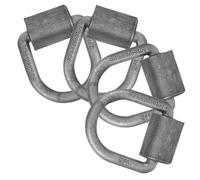 Ipetboom Anneau Forgé à Souder en Acier Carbone pour Camion et Cargaison, Capacité 12 000 Lbs, Lot de 4 Pièces, pour Levage Lourd et Construction Navale