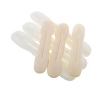 Ipetboom Appareil à Chignon Donut En Éponge Noire 6 Pièces Petite Et Grosse Taille, Outil Coiffure Réutilisable Pour Femmes, Accessoire Facile Pour Chignon Quotidien, Fête Et Mariage