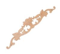 Ipetboom Applique Sculpté Non Peint Décoration Meuble Meuble Chambre Armoire Porte Murale Style Européen Naturel