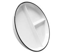 Ipetboom Assiette Compartimentée Porcelaine pour Contrôle des Portions Plateaux Repas Séparés pour Gestion Alimentaire Service Table Polyvalent pour Déjeuner et Snacks