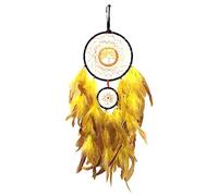 Ipetboom Attrape-rêves Suspendu Chambre Décoration Murale Artisanale Arbre de Vie Cristal Romantique Filtré Cauchemars Cadeau Signification Positive