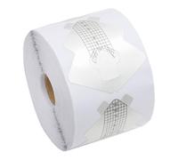 Ipetboom Autocollants de Formes Ongles Aluminium Guide Auto-adhésif pour Extension Nail Art DIY Pratique et Compact pour Salon et Débutants