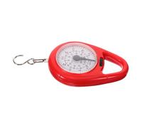 Ipetboom Balance de Voyage Portable Mini Échelle à Ressort Rouge pour Bagages Pèse Poisson et Utilisation Quotidienne Outil de Pesée et Fiable