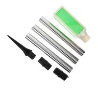 Ipetboom Balise Solaire Verte Étanche pour Allée Extérieure, Lampe LED Haute Luminosité, Éclairage Solaire de Jardin, Feu de Sécurité pour Trottoirs et Voies Piétonnes, Installation