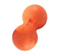 Ipetboom Balle de Massage de Cacahuète Epp Orange Rouleau de Massage Double pour Tissus Profonds Auto-Massage Musculaire Soulagement des Tensions Utilisation Corps Entier