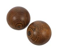 Ipetboom Balles de Massage Rouge de Boules de Fitness Massif pour Massage des Mains et Soulagement Du Stress Adaptées Aux Adultes et Personnes Âgées