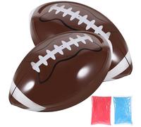 Ipetboom Ballon de Rugby Gender Reveal 1 Pièce Poudre Bleue et Rose 200 G Chacune pour Décoration de Fête, Accessoires Révélation de Genre Garçon ou Fille, Agencement Scène de Fête