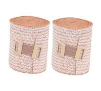 Ipetboom Bandage Élastique Respirant 2Pcs Bandages de Compression pour Confortable et Utilisation Sportive Support pour Cheville et Genou Bandes Auto-Adhésives pour Athlètes