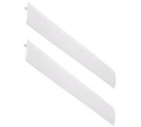 Ipetboom Bande De Remplissage Anti-graisse Pour Cuisinière 63,5 Cm Blanc En Silicone Résistant à La Chaleur Protection Des Espaces De Four Lot De 2 Pour Nettoyage Facile La Cuisine