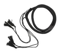 Ipetboom Bandeau à Glands pour Hommes Écharpe Style Moyen-Orient Accessoire de Tête Islamique Noir Fêtes à Thème et Cosplay