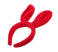 Ipetboom Bandeau D'oreille De Lapin Oreilles De Lapin Cosplay Accessoires Décorations Femmes Lapin Bandeau Oreilles De Lapin Bandeaux Oreilles De Lapin Bande-oreille De Lapin Rouge Peluche