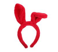 Ipetboom bandeau d'oreille de lapin oreilles de lapin rouge oreilles de lapin cosplay décorations bande-oreille de lapin cerceau de cheveux oreilles de lapin Peluche