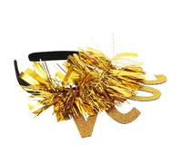 Ipetboom Bandeau Du Nouvel An Bandeau Pour Cheveux Fête Annuelle Pour Réveillon Accessoire Coiffure Paillettes