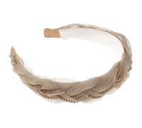 Ipetboom Bandeau Élégant En Organza Pour Femme Accessoire De Coiffure Rembourré