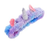 Ipetboom Bandeau Licorne Maquillage Pour Femmes Doux En Tissu Élastique Multicolore, Bandeau De Soin Visage Spa Pour Fêtes Et Anniversaires