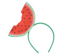 Ipetboom Bandeau pastèque tridimensionnel mignon fournitures de fête pastèque filles Plage bandeau pastèque femme décor melon feutre casque de pastèque pour femmes pastèque de pastèque Vert