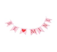 Ipetboom Bannière « Sois à Moi » en Papier Rouge Cœur pour Décoration Saint-valentin, Mariage et Demande en Mariage Guirlande Romantique Intérieure et Extérieure pour Fête et Anniversaire