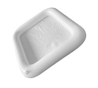 Ipetboom Bar Gonflable de Service à Glace Plateau Flottant pour Boissons et Snacks pour Piscine et Événements Tropicaux Épais et Compact et pour Transport Facile